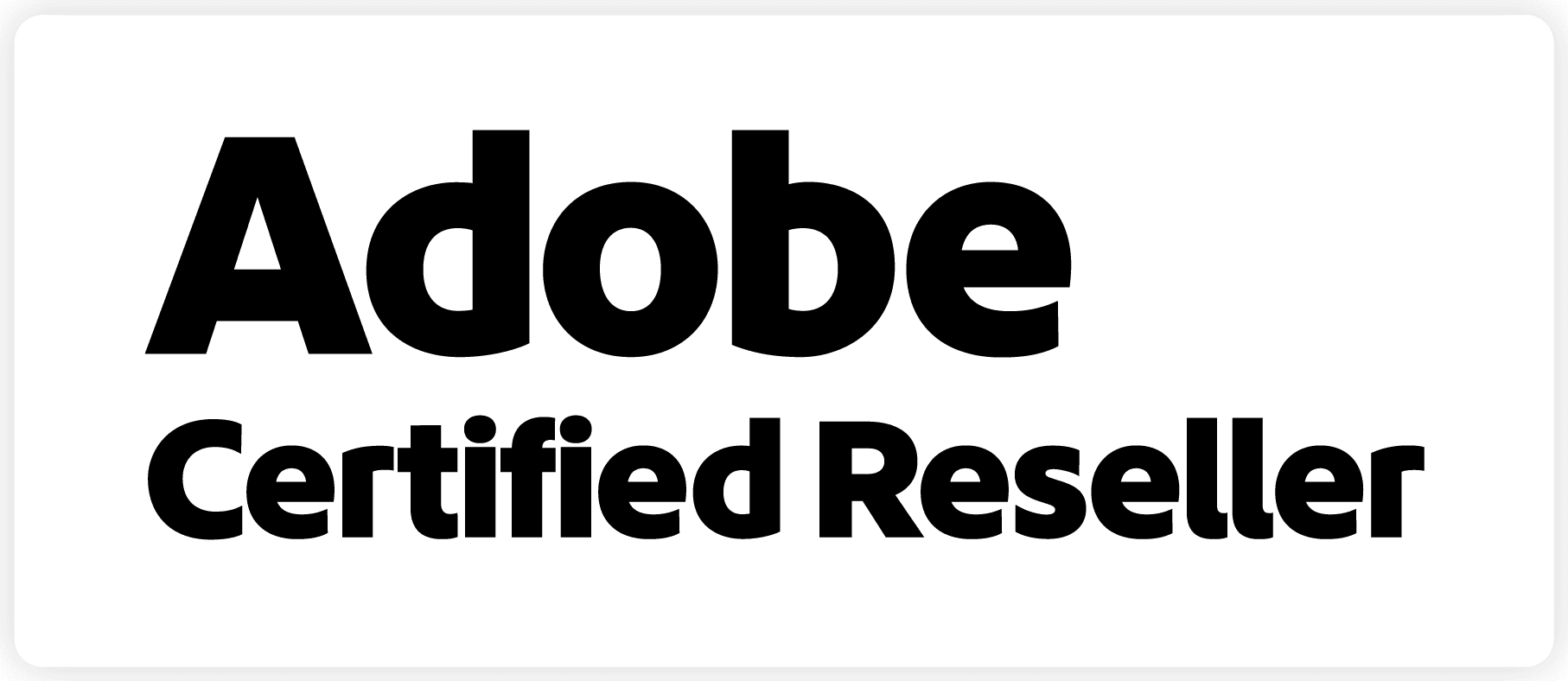 Adobe Certified Reseller